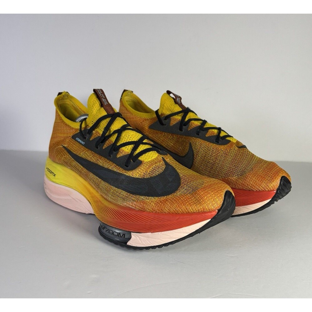Nike Air Zoom Alphafly NEXT% ZoomX Men’s 12.5 Low Top Lace Up Mesh Orange